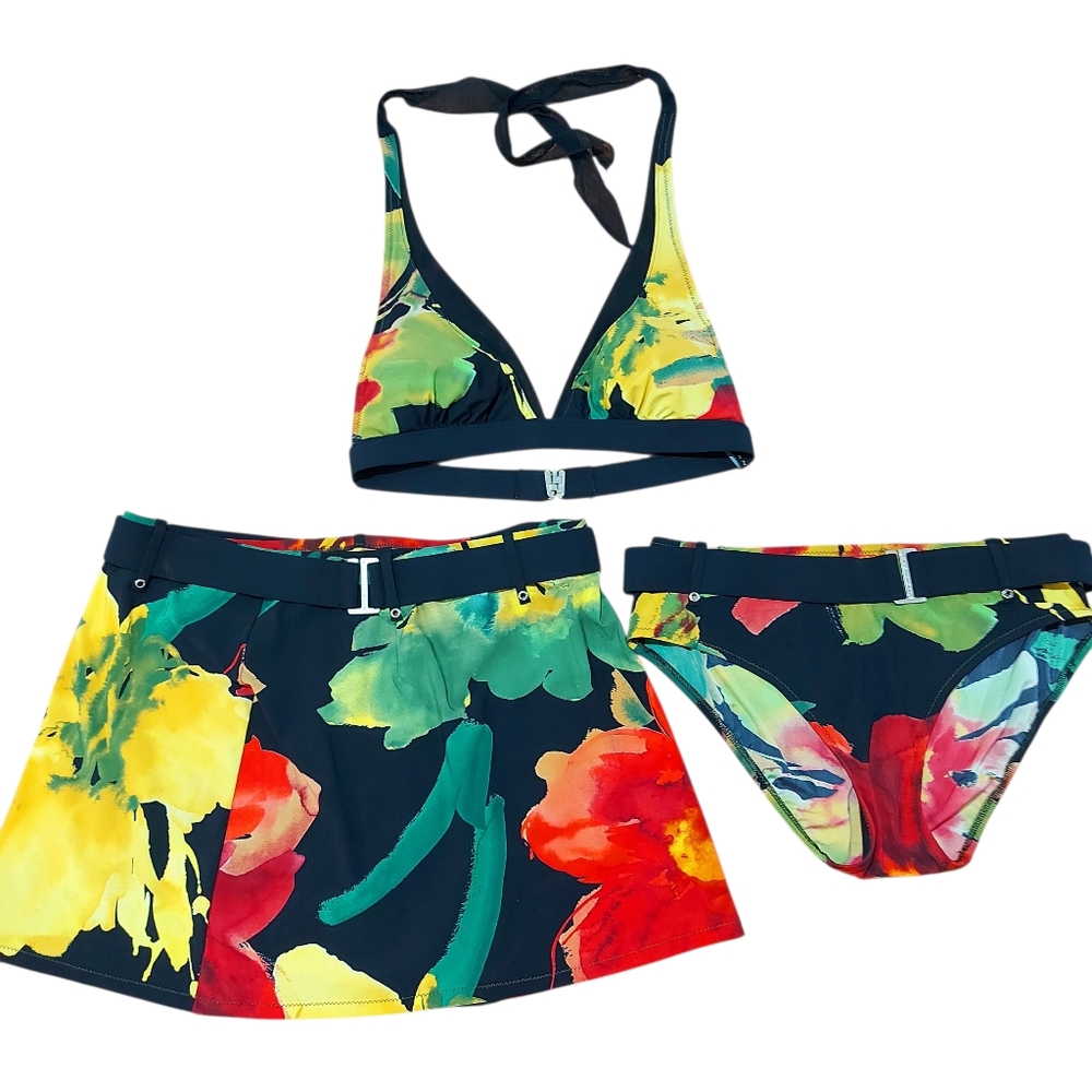 SHAN Floral Bikini Set - Multicolor